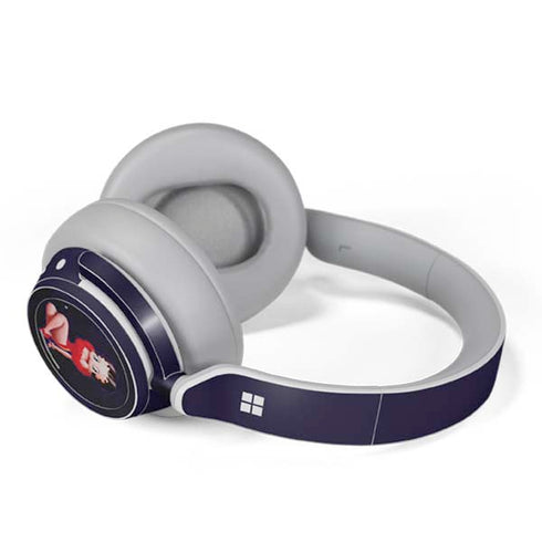 Betty Boop Red Dress Surface Headphones Skin